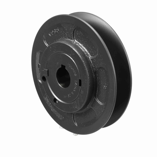 1 Groove Cast Iron Finish Bore Fhp Variable Pitch Sheave, 1VP65X28MM